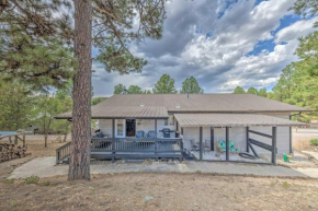 Family-Friendly Ruidoso Home with Deck and Grill!